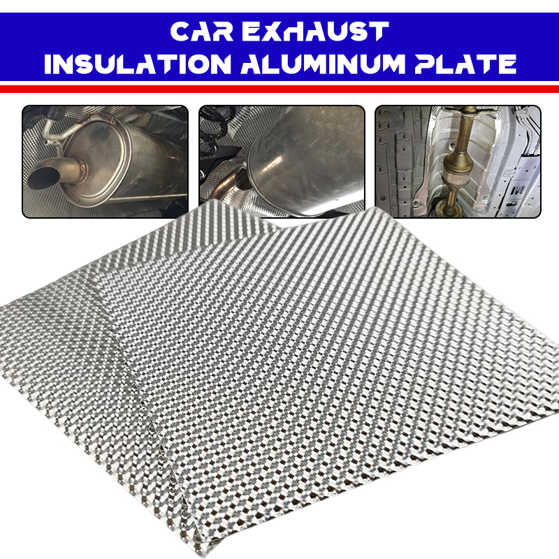 Pipe Freeze Spray - Car Embossed Aluminum Heat Shield For