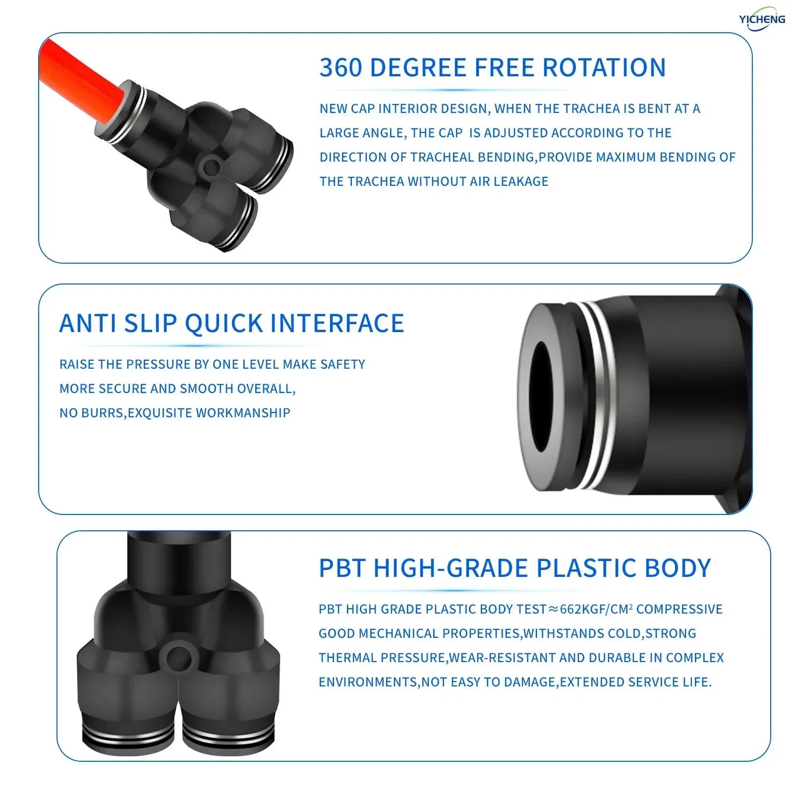 10MM ID Hose Connector Y Split - Push Fit Connector บทวิจารณ์และราคา