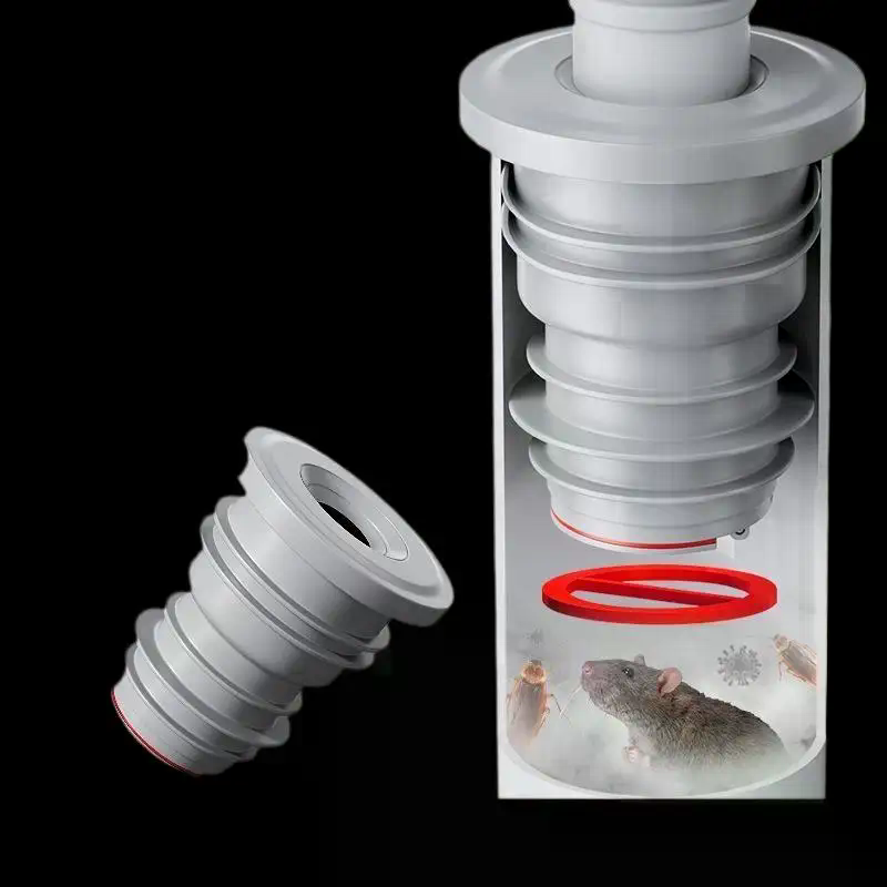 Bathroom Sewer Seal Ring Anti- - Drain Pipe Clip บทวิจารณ์และราคา