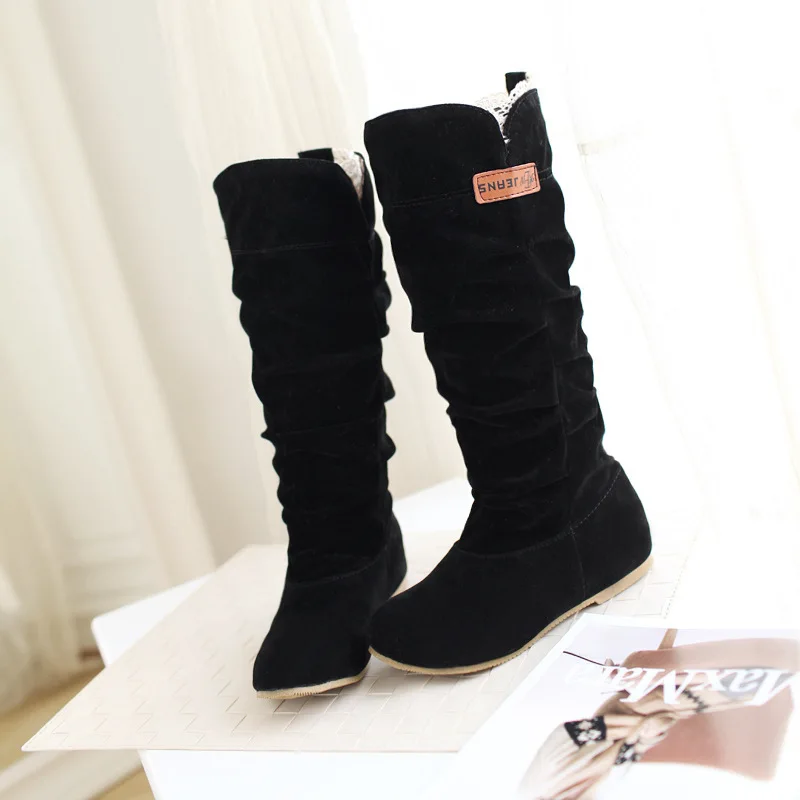2026 New Mid-tube Snow Boots H - Pipe Bending Spring บทวิจารณ์และราคา