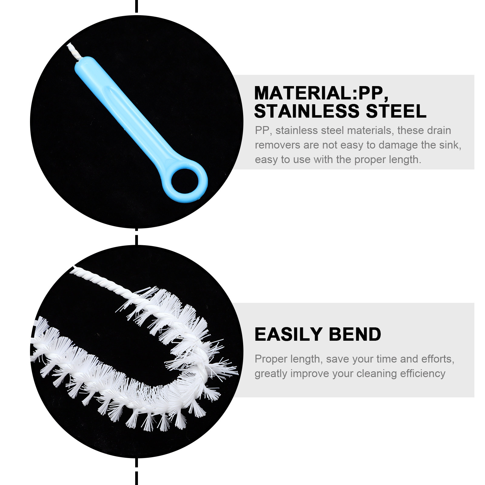 Flexible Drain Cleaning Brush  - Drain Snake Flexible บทวิจารณ์และราคา