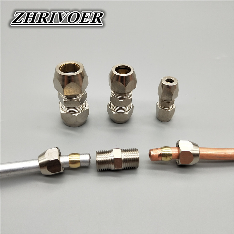 Compression Ferrule Tube Fitti - Compression Fitting Brass บทวิจารณ์และราคา