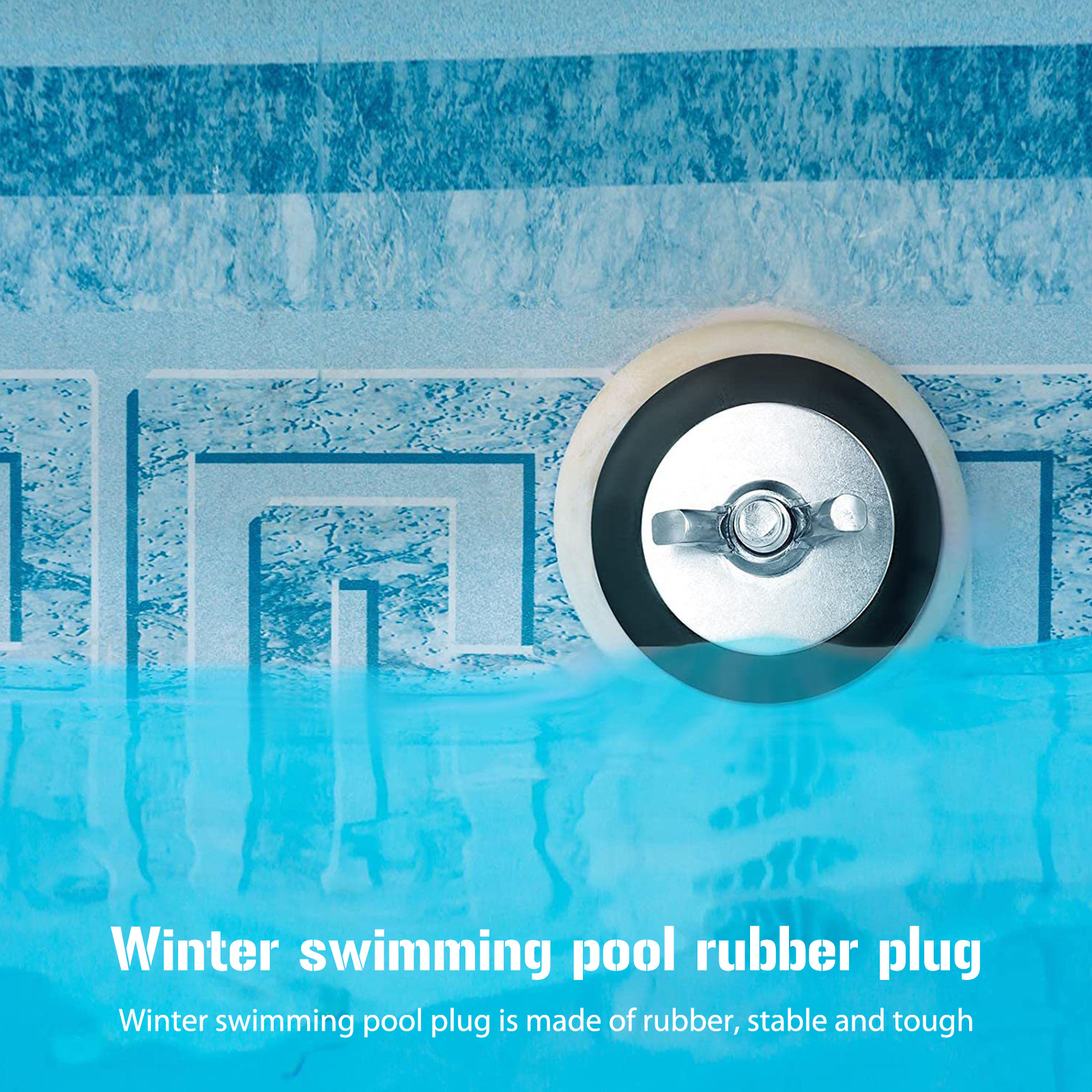 Rubber Winter Antifreeze Pool  - Drain Pipe Clip บทวิจารณ์และราคา