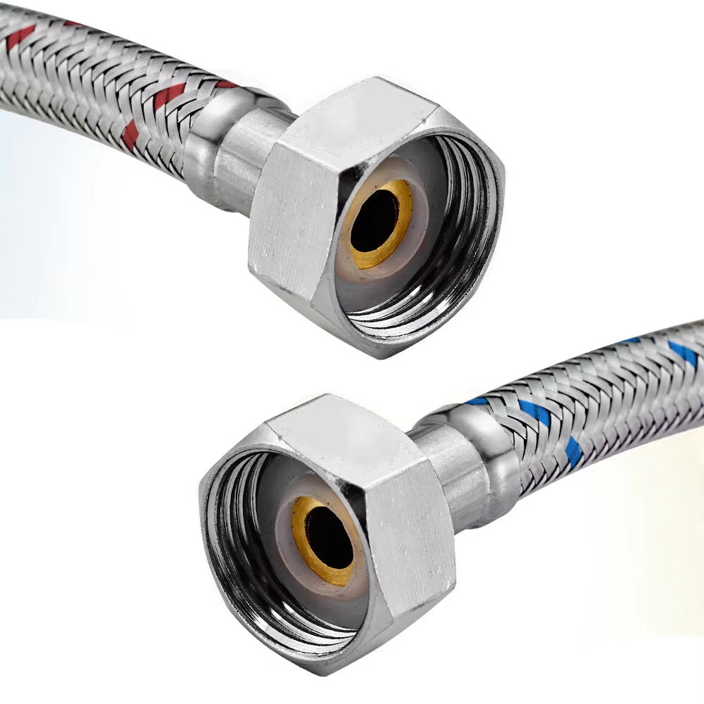 G1/2 G3/8 G9/16 50cm 1 pair St - Flexible Hose Braided บทวิจารณ์และราคา