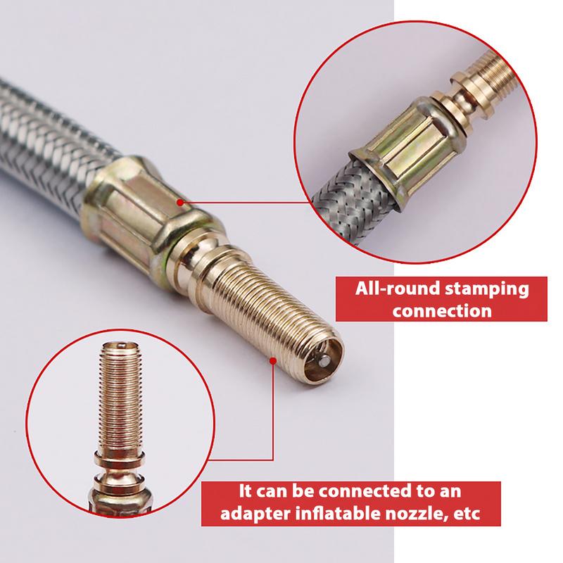 1Piece Truck Valve Extension F - Flexible Hose Braided บทวิจารณ์และราคา