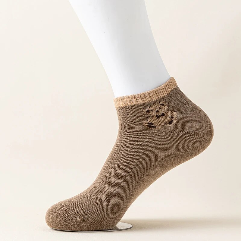 5 Pairs of Cute Teddy Bear WOM - Pipe Bending Spring บทวิจารณ์และราคา