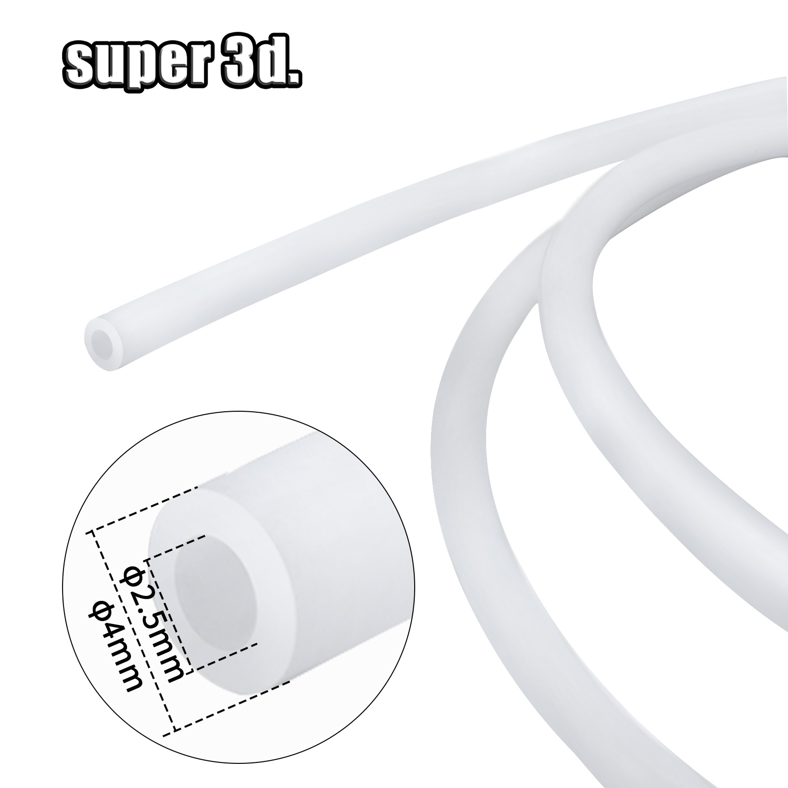 1/2/50M Bambu Lab PTFE Tube ID - Ptfe Tape Thread บทวิจารณ์และราคา