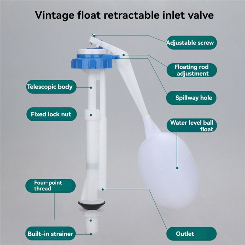 A04G-Adjustable Old Type Toile - Float Ball Valve บทวิจารณ์และราคา