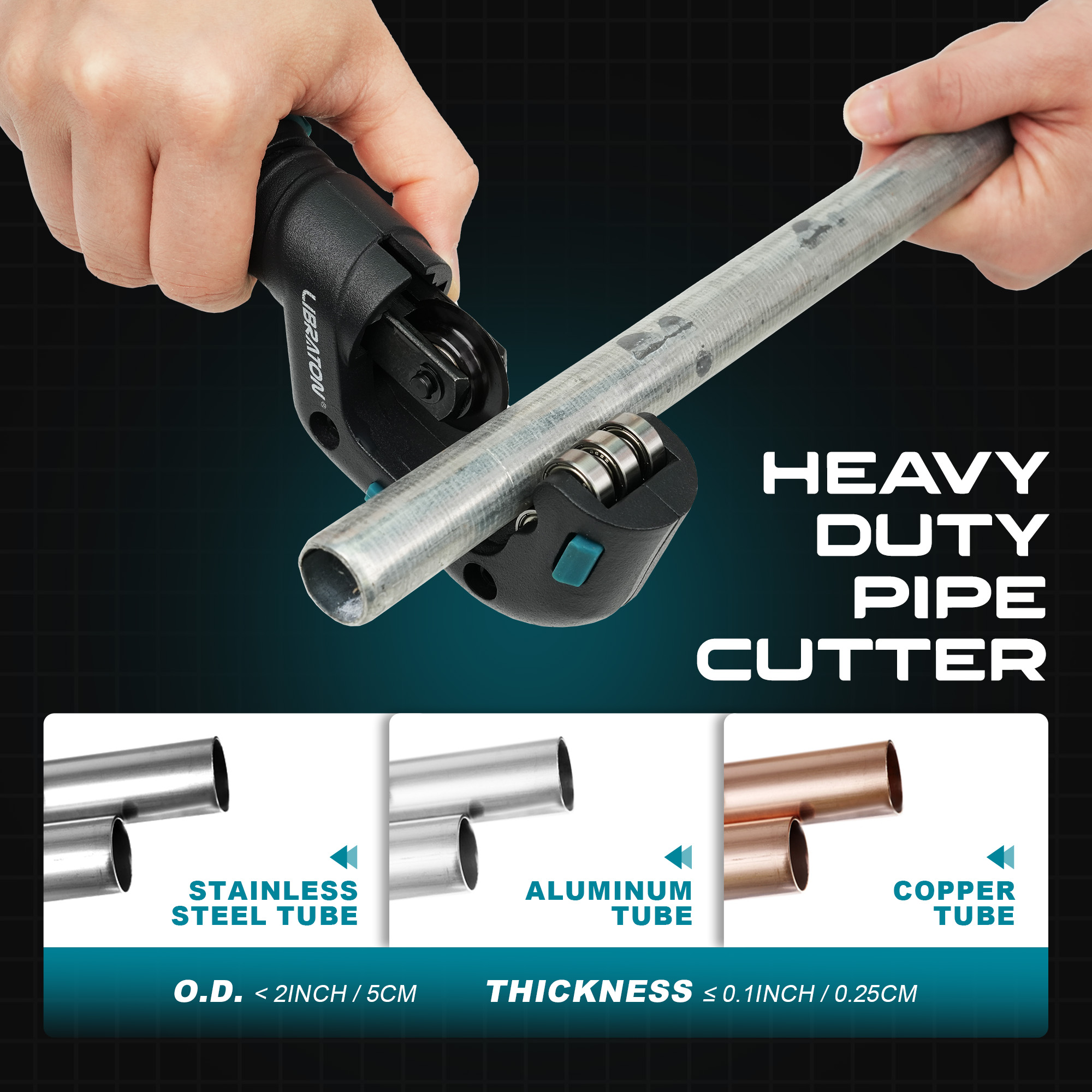 LIBRATON Pipe Cutter With Blad - Pipe Cutter Ratchet บทวิจารณ์และราคา
