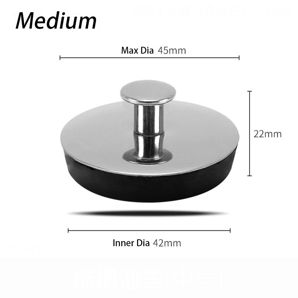 1Pcs Stainless Steel Bath Plug - Drain Pipe Clip บทวิจารณ์และราคา