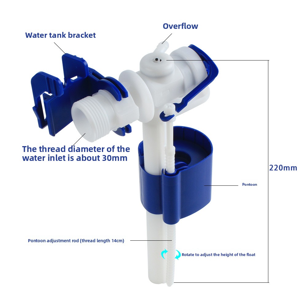 Toilet Fill Valve Flushing Val - Toilet Fill Valve บทวิจารณ์และราคา