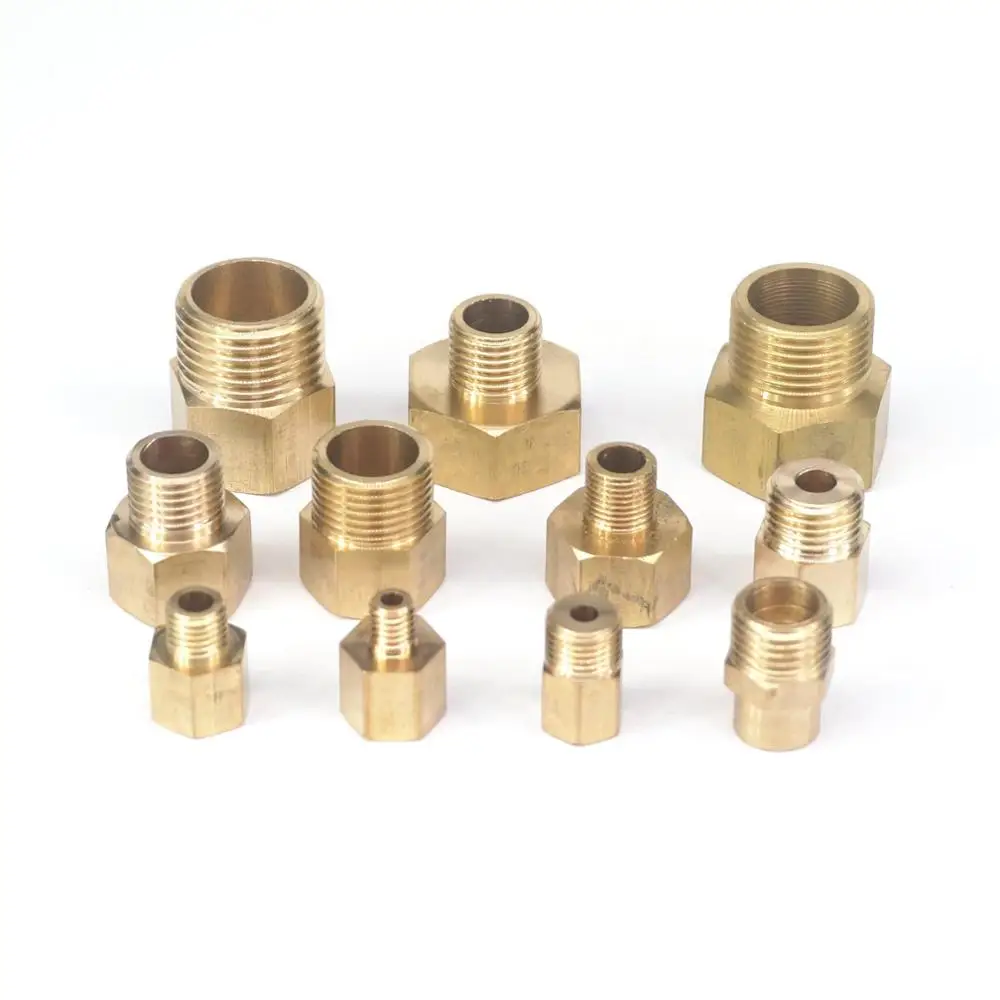 2pcs M14x1 M14x1.5 M16x1.5 Fem - Compression Fitting Brass บทวิจารณ์และราคา