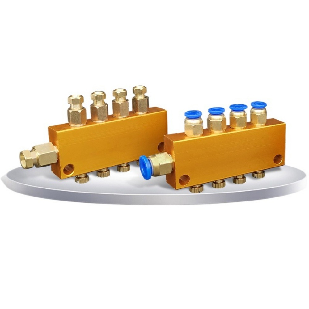 2-12 Ways Aluminium Brass Lube - Compression Fitting Brass บทวิจารณ์และราคา