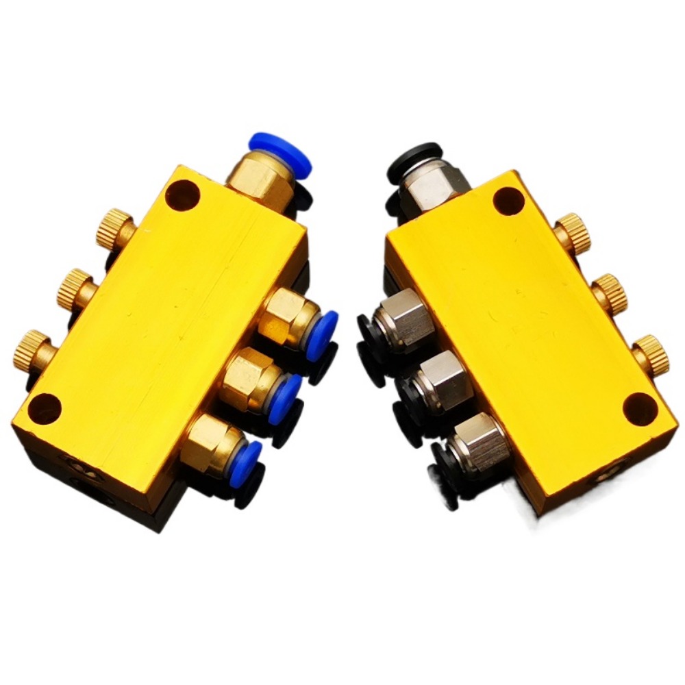 2-12 Ways Aluminium Brass Lube - Compression Fitting Brass บทวิจารณ์และราคา