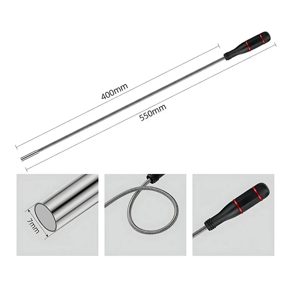 Flexible Magnetic Pickup Tool  - Drain Snake Flexible บทวิจารณ์และราคา