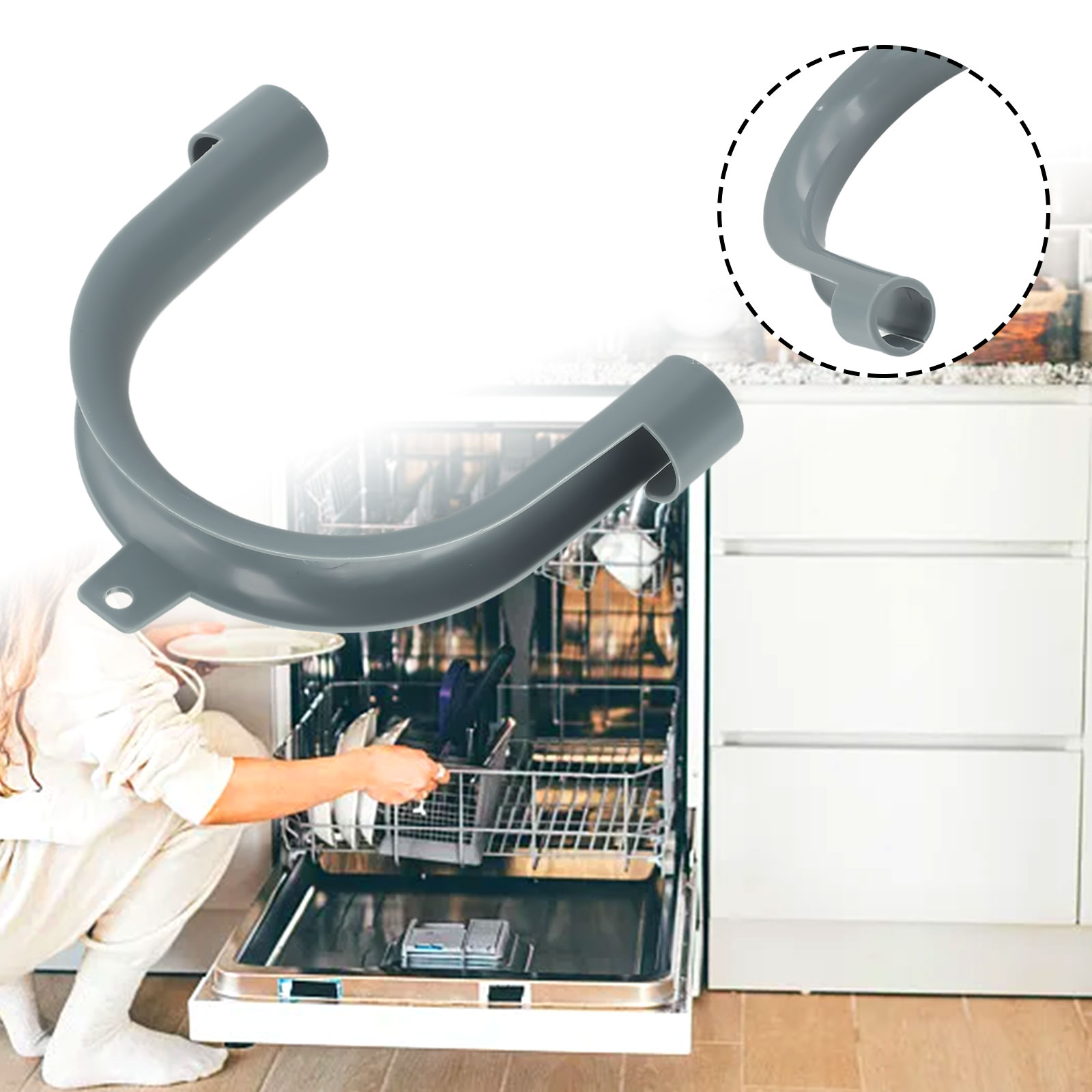 U-Shape Drain Hose Guide Assem - Drain Pipe Clip บทวิจารณ์และราคา