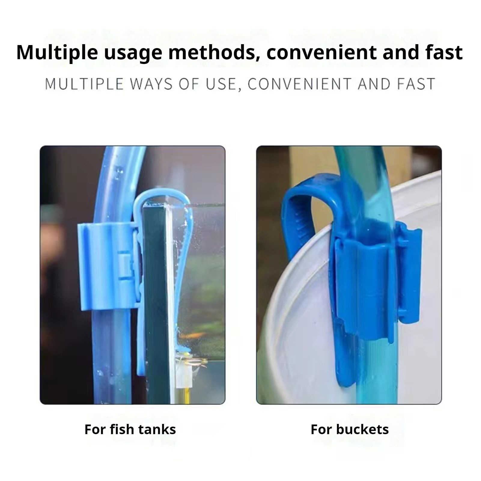 Aquarium Tube Holder Clip Fish - Plastic Pipe Clip บทวิจารณ์และราคา