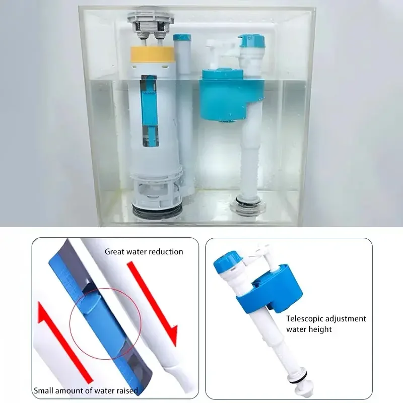 Universal Toilets Tank Filling - Toilet Fill Valve บทวิจารณ์และราคา