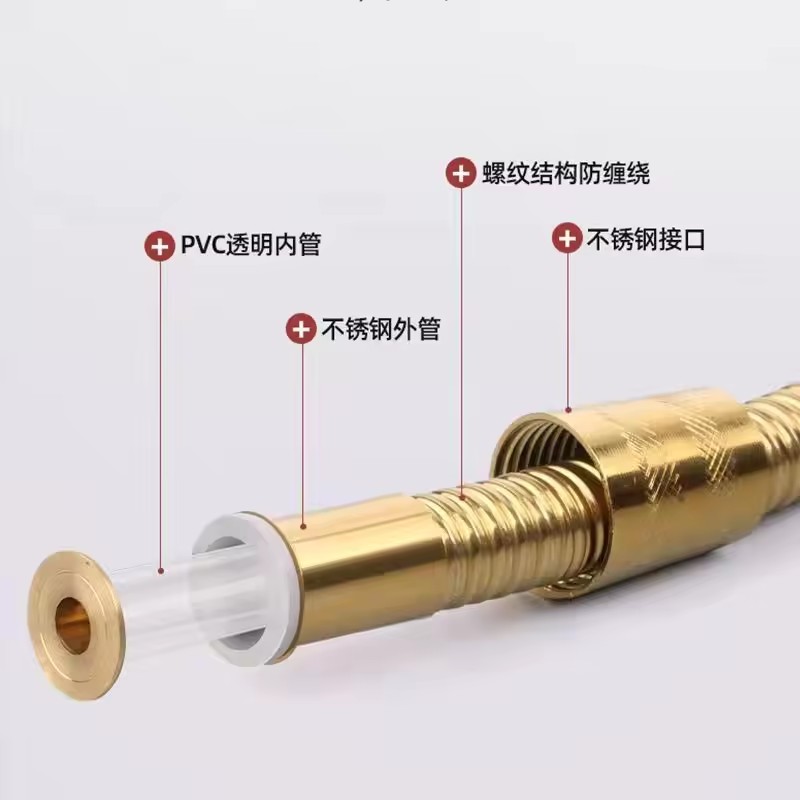 New 1.5m/2m /3m G1/2'' High Qu - Flexible Hose Braided บทวิจารณ์และราคา