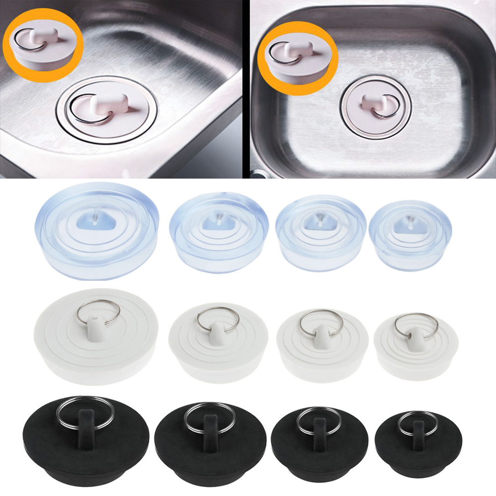 1PC Durable Rubber Kitchen Bat - Drain Pipe Clip บทวิจารณ์และราคา