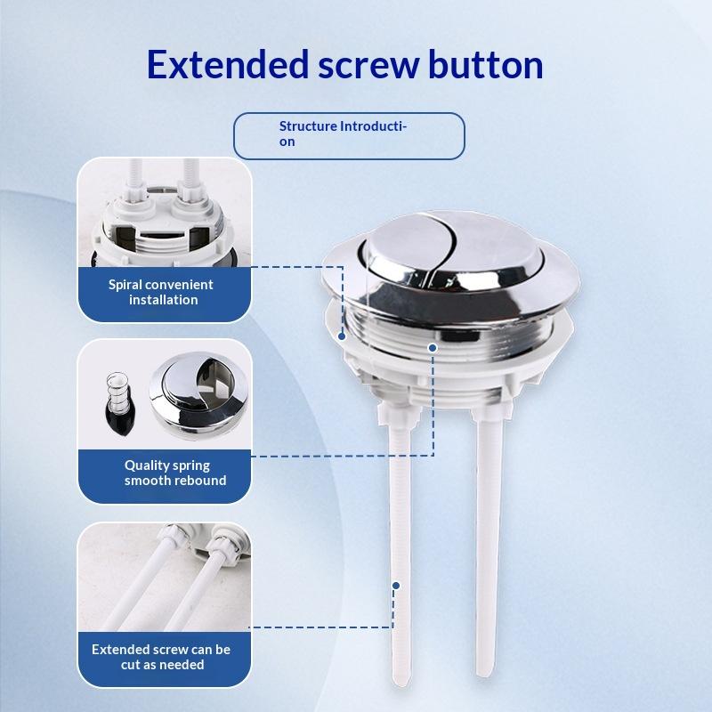 1Pc Universal Dual-flush Toile - Toilet Fill Valve บทวิจารณ์และราคา