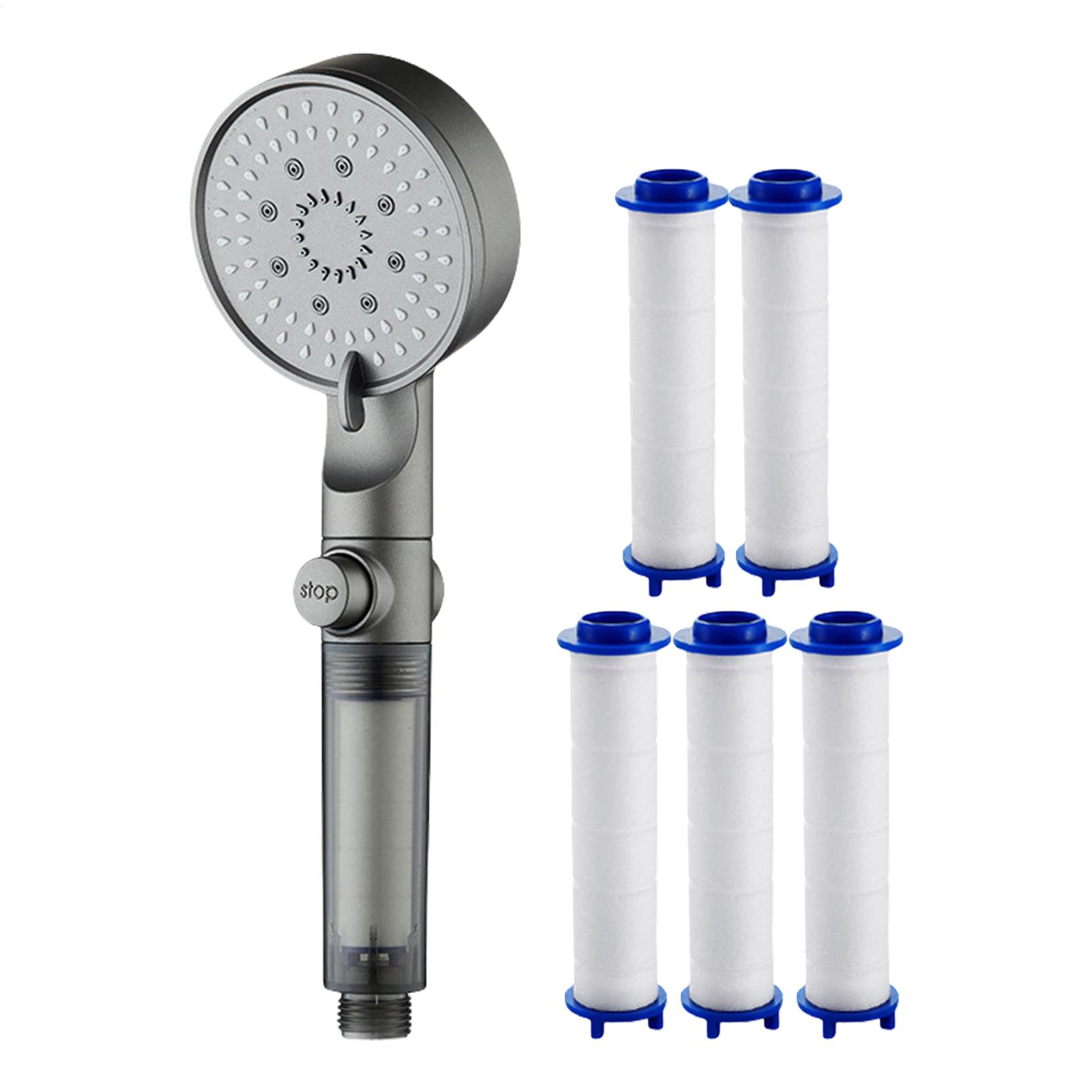 New Shower Head 5 Modes Filter - Silicone Tap Washer บทวิจารณ์และราคา