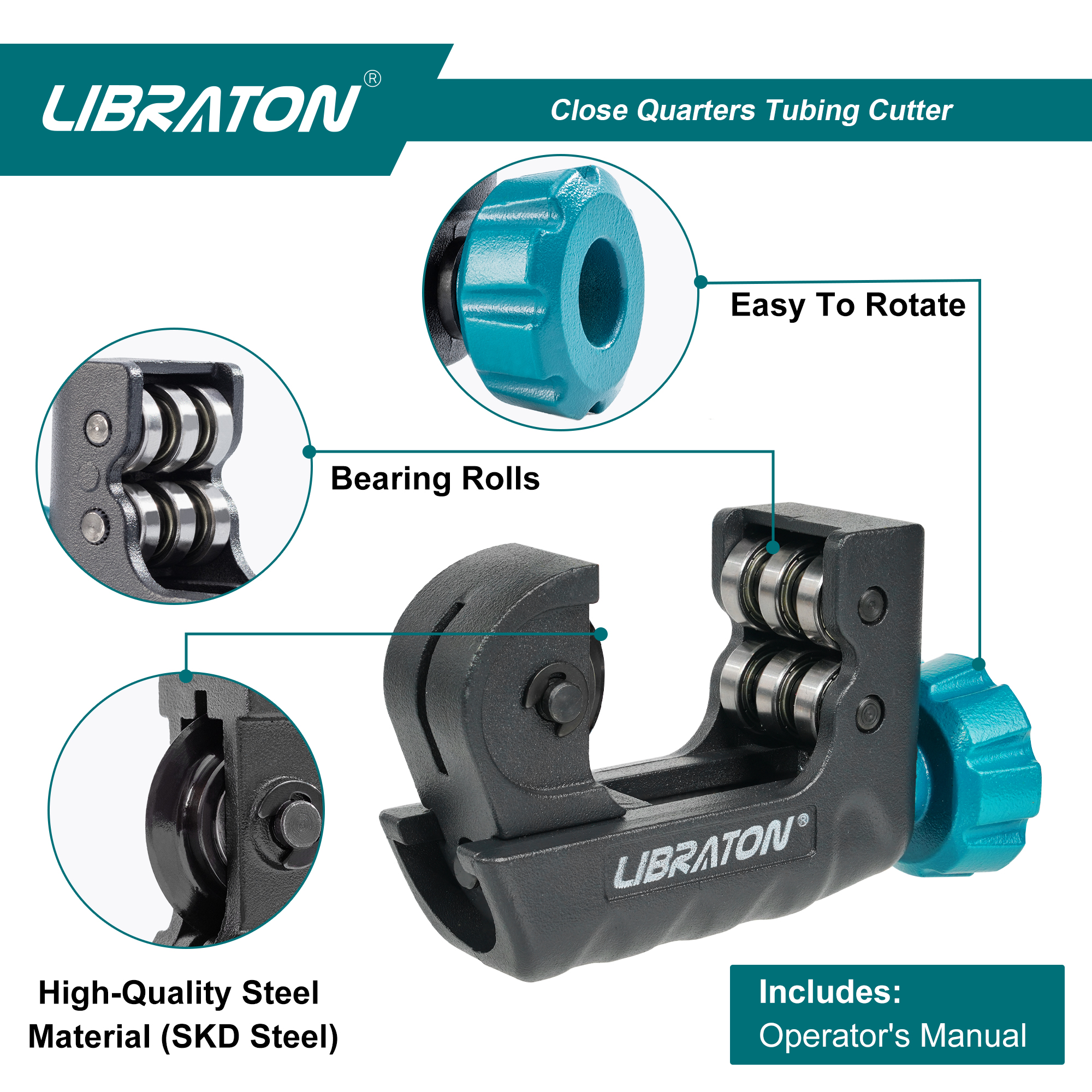 Libraton Tubing Cutter 4mm to  - Pipe Cutter Ratchet บทวิจารณ์และราคา