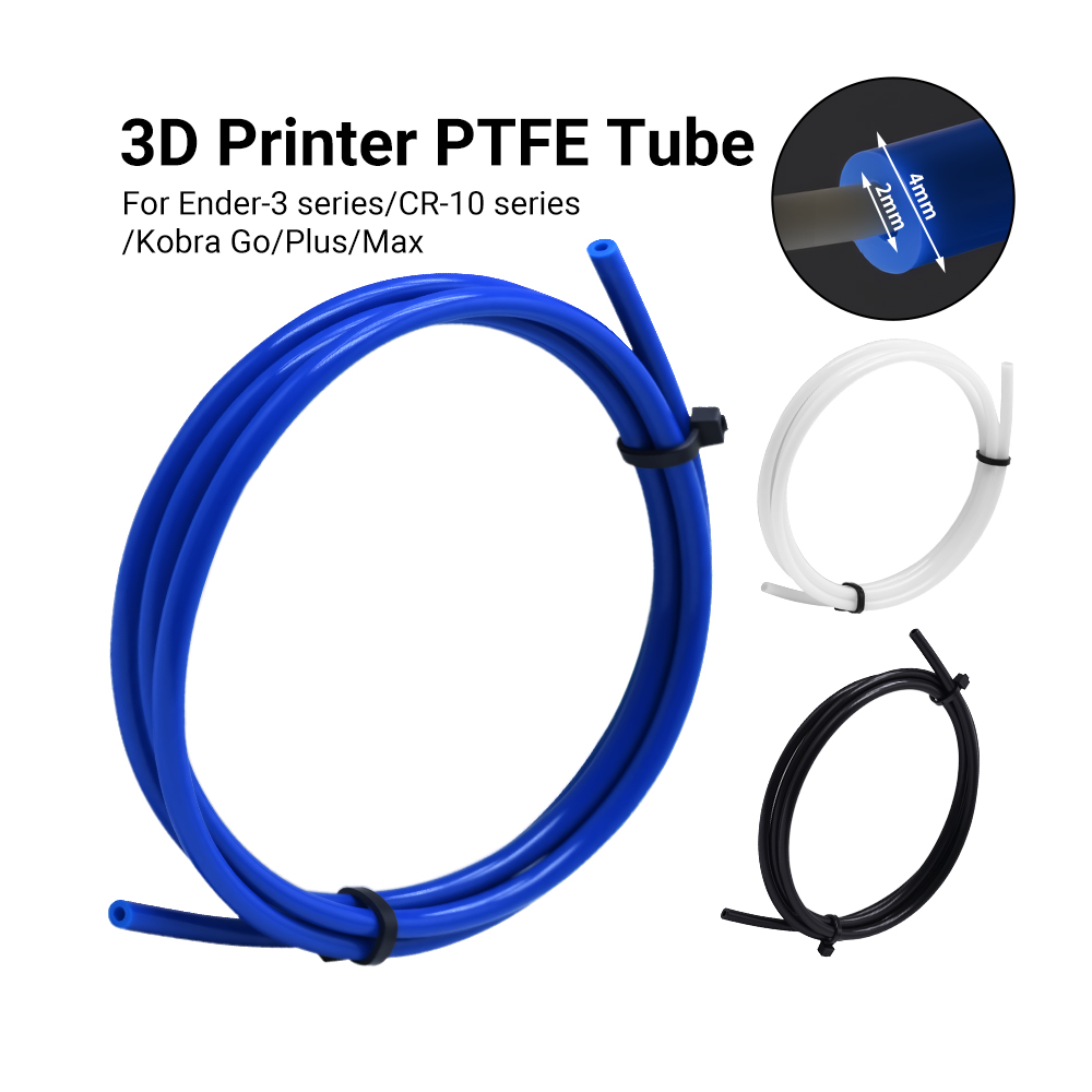1M PTFE Tube 2x4mm MK8 Hot End - Ptfe Tape Thread บทวิจารณ์และราคา