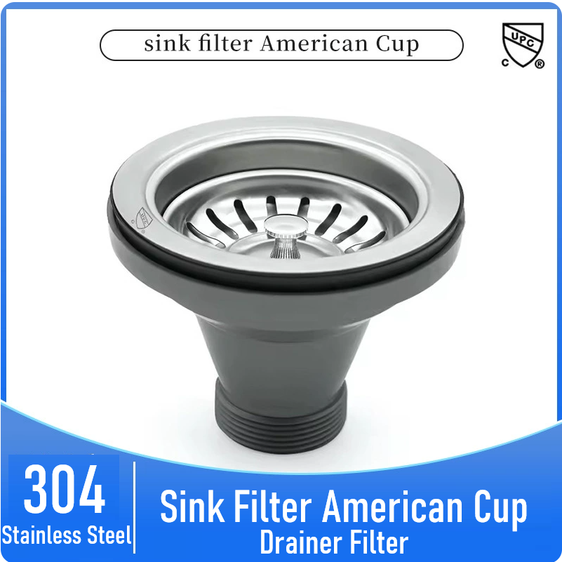 Sink Filter American Cup Kitch - Overflow Pipe Clip บทวิจารณ์และราคา