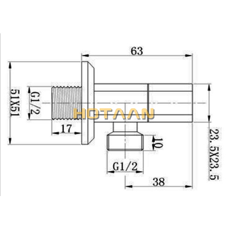 .,Bathroom copper mixing trian - Toilet Fill Valve บทวิจารณ์และราคา