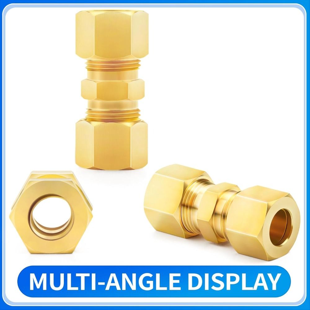 Adapter Brass Brass Compressio - Compression Fitting Brass บทวิจารณ์และราคา