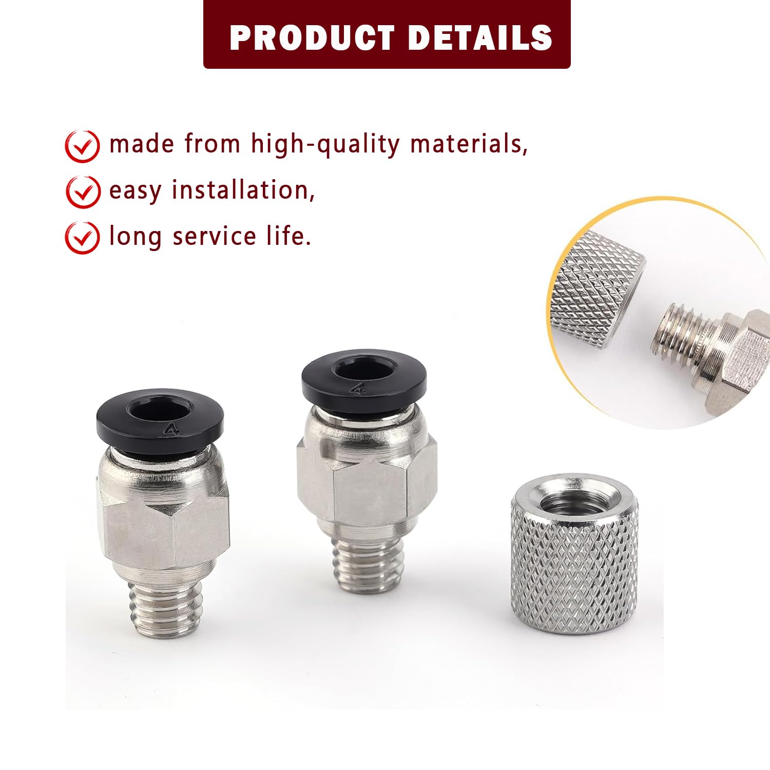 Upgrade PTFE Tube Connector St - Ptfe Tape Thread บทวิจารณ์และราคา
