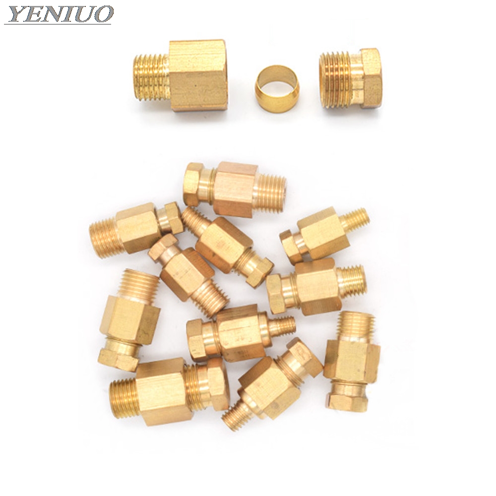 Compression Ferrule Tube Compr - Compression Fitting Brass บทวิจารณ์และราคา