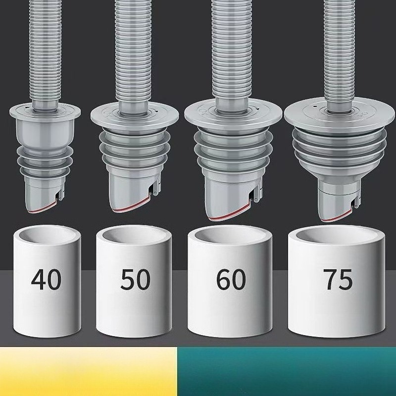 Sink Plug Sewer Pipe Sealing R - Drain Pipe Clip บทวิจารณ์และราคา