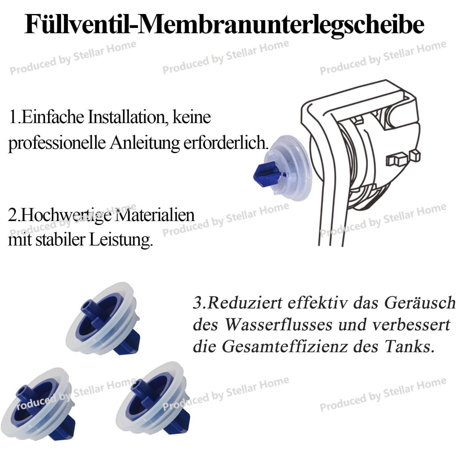 Toilet Fill Valve Diaphragm Re - Toilet Fill Valve บทวิจารณ์และราคา