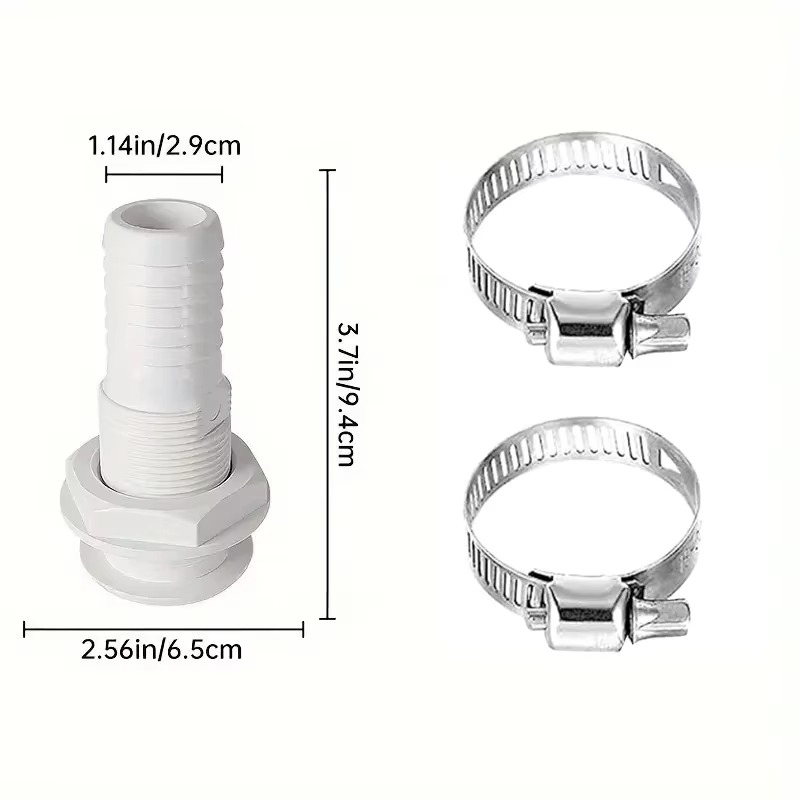 1Set Bilge Pump Hose, 1-1/8 In - Flexible Hose Braided บทวิจารณ์และราคา