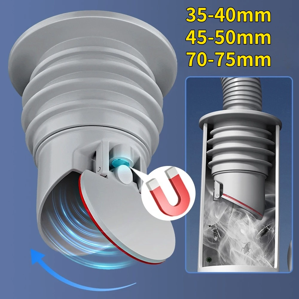 70-75mm Silicone Drains Kitche - Drain Pipe Clip บทวิจารณ์และราคา