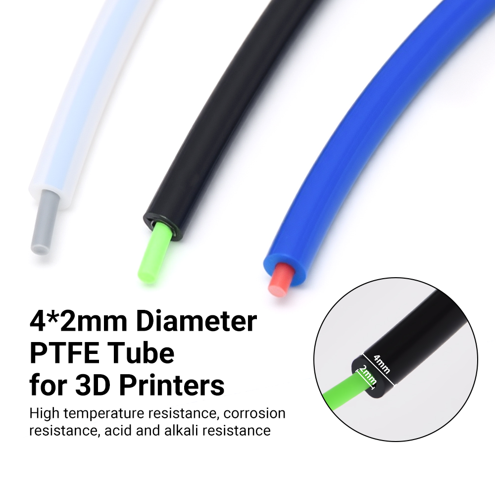 1/2/3M 3D Printer PTFE Tube Bo - Ptfe Tape Thread บทวิจารณ์และราคา
