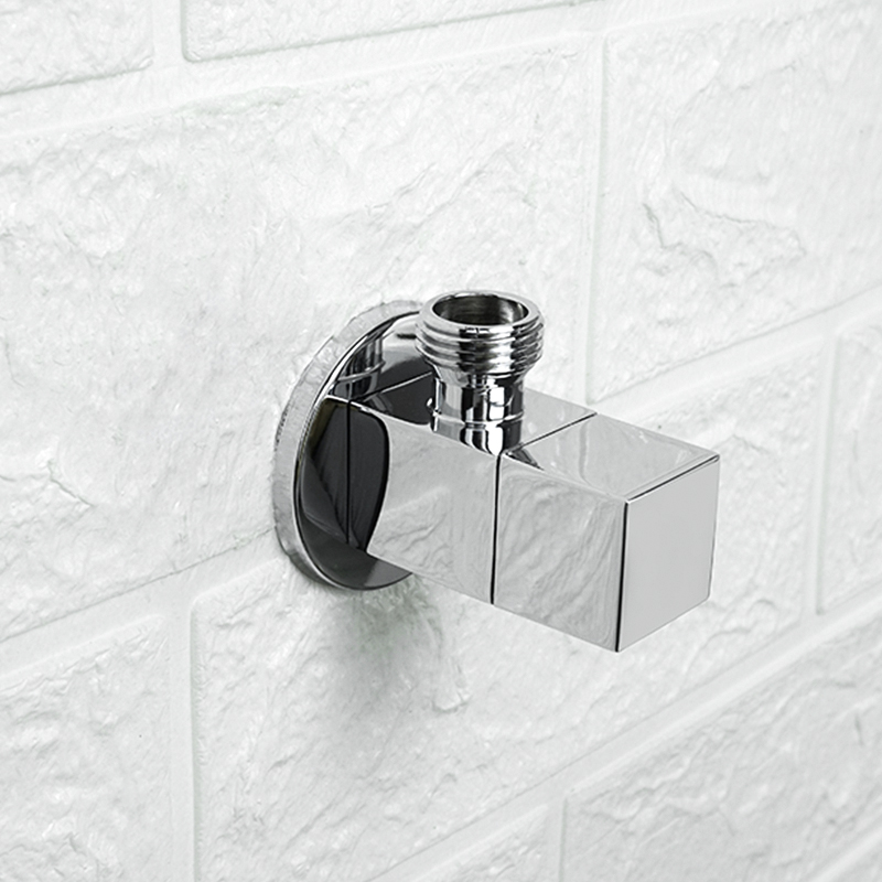 Brass Angle Valve Chrome Black - Toilet Fill Valve บทวิจารณ์และราคา